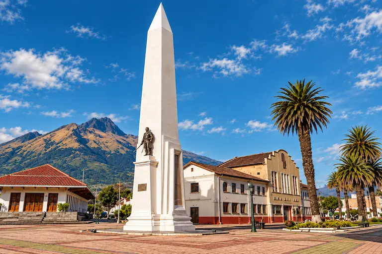 Vista de Ibarra y sectores de cobertura UBORATECH